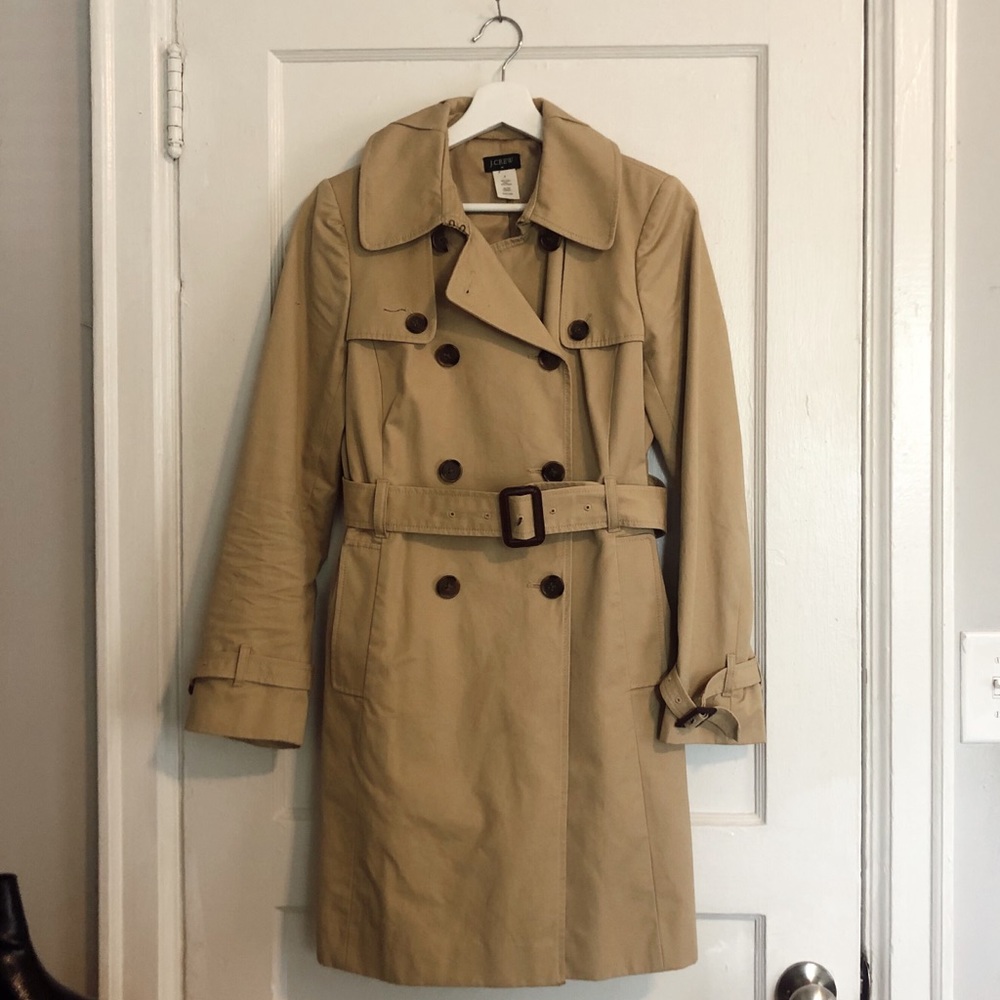 J.Crew Trench Coat — size 4
